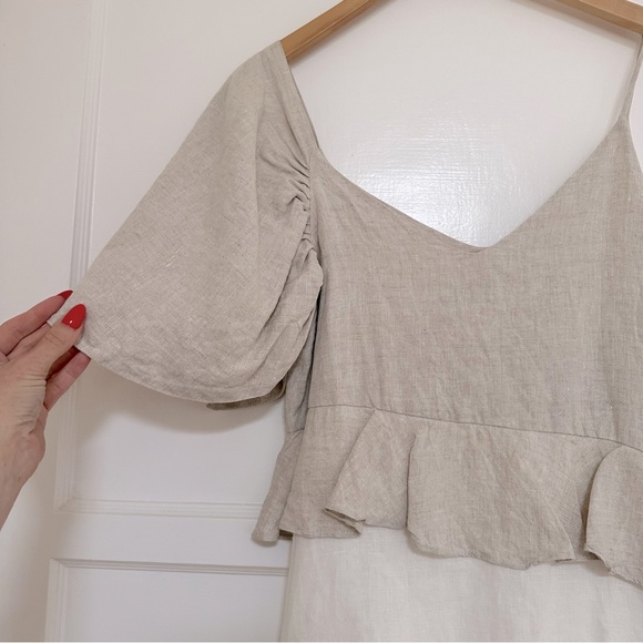 CARTAGENA, COLOMBIA designer Laetitia by Tatiana Robles Linen Dress - Picture 3 of 13